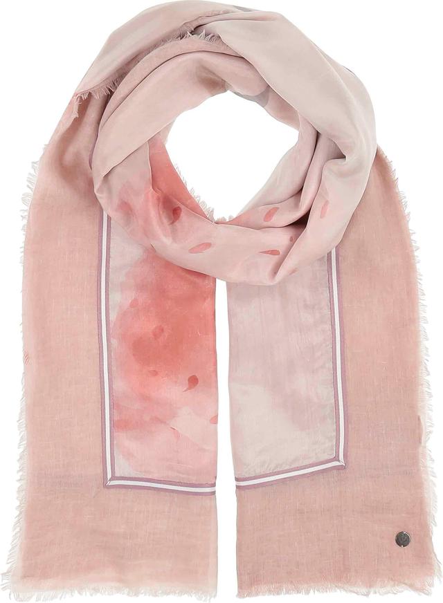 V. Fraas Abstract Patchwork Scarf | Style: Powder Rose | by TSC