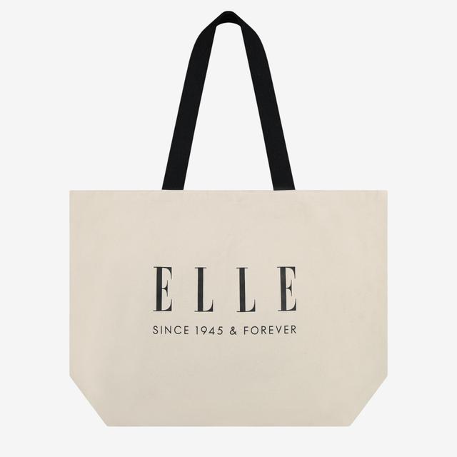 ELLE Printed Tote | Style: Oat | by TSC