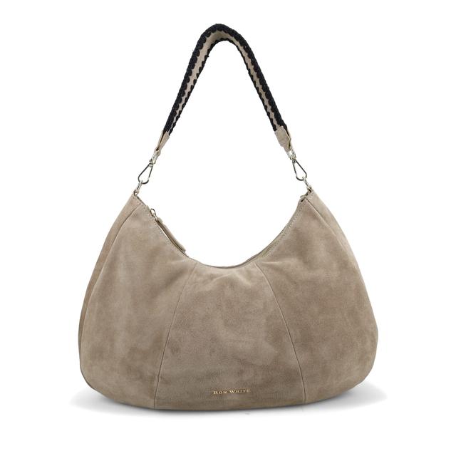 Ron White Dunfield Suede Hobo | Style: Fawn | by TSC