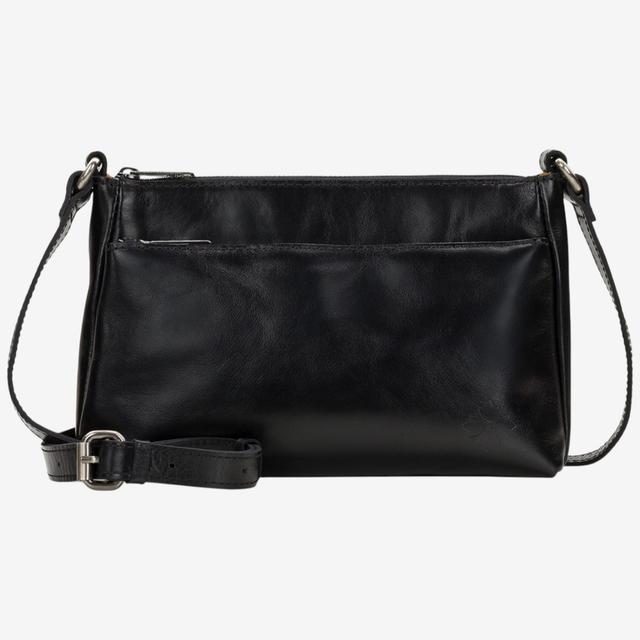 Patricia Nash Valenza Leather Crossbody | Style: Black | by TSC
