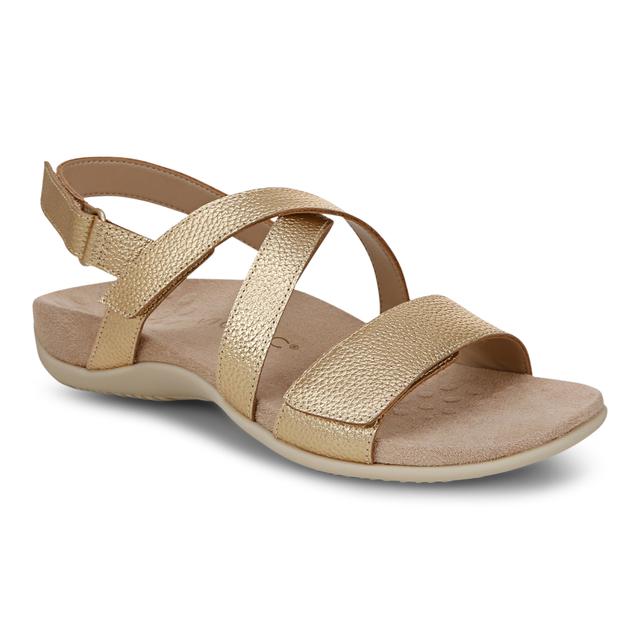 Vionic Raya Sandal | Style: Gold | Size: 6.5W | by TSC