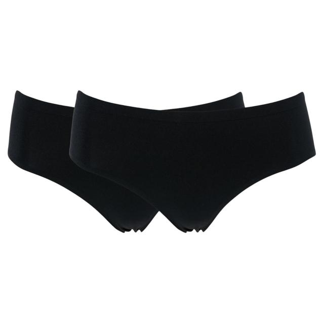 Rhonda Shear Shapewear Shear Seamless Lightweight Brief (2-pack) | Style: Black | Size: Medium | by TSC