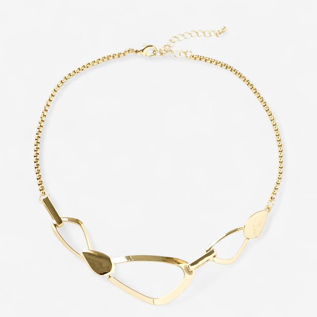 Mr. Max Statement Necklace | Style: Gold | by TSC