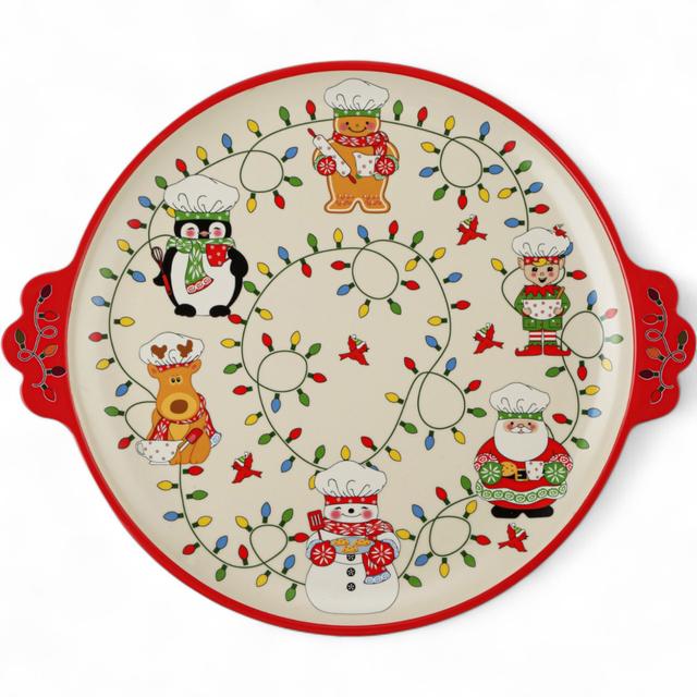temp-tations 14" Round Platter | Style: Merry Chefs | by TSC