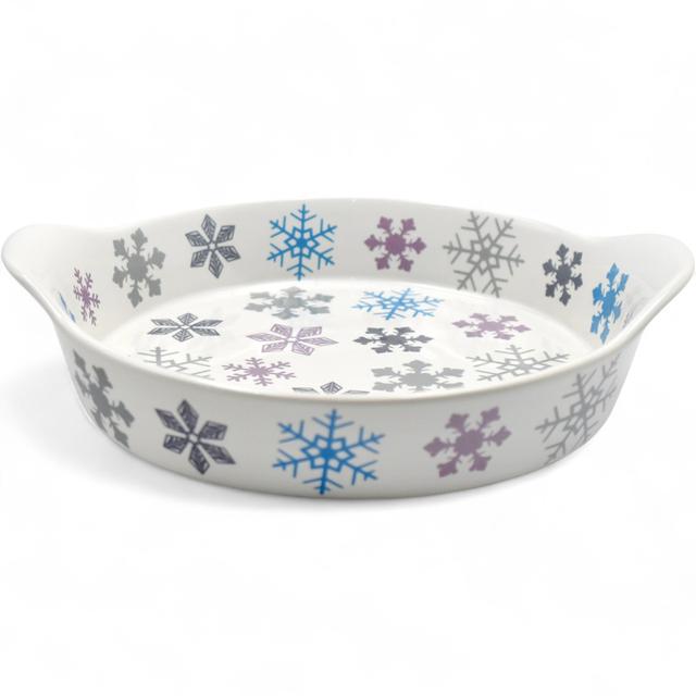 temp-tations Pie Pan | Style: Snowflake | by TSC
