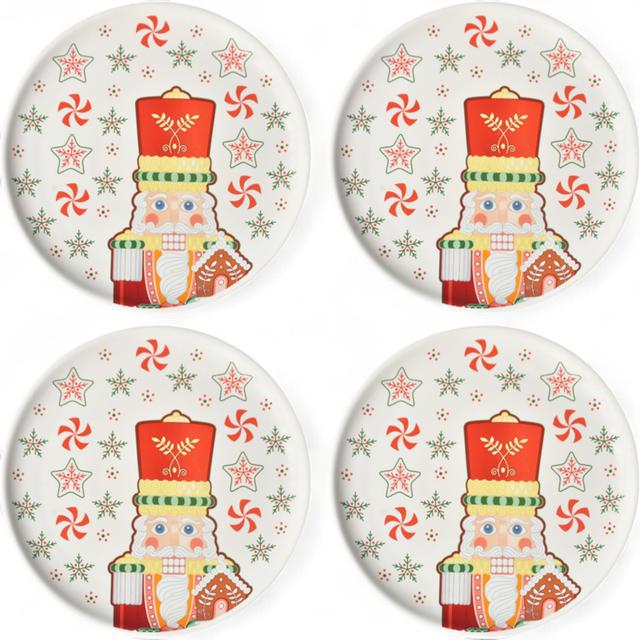 temp-tations Essential 8" Plates (set of 4) | Style: Nutcracker | by TSC