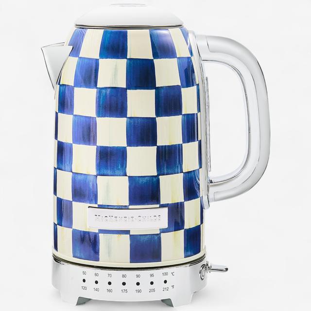 MacKenzie Childs Mackenzie-Childs Electric Kettle | Style: Royal Check | by TSC