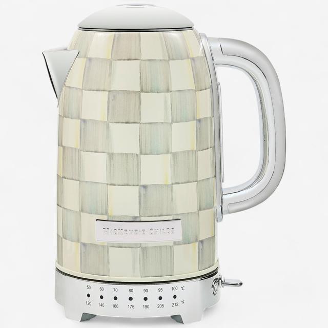 MacKenzie Childs Mackenzie-Childs Electric Kettle | Style: Sterling Check | by TSC
