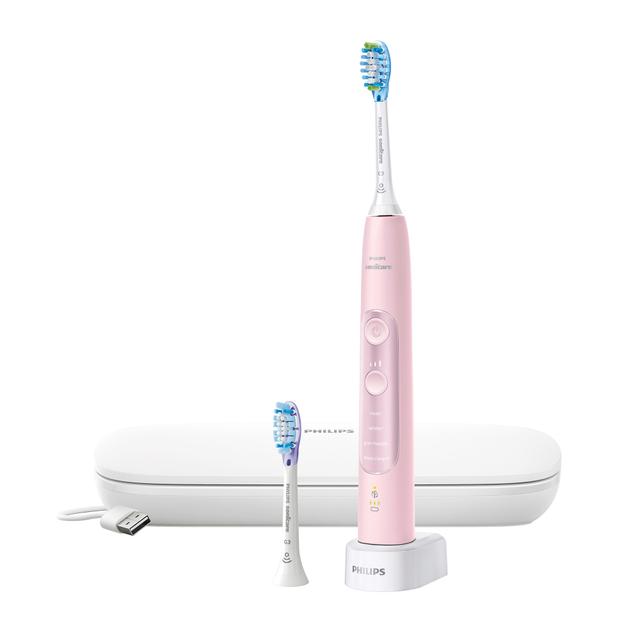 Philips Sonicare ExpertClean 7500 Rechargeable Toothbrush | Style: Pink | by TSC