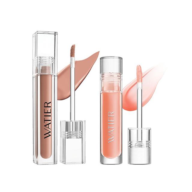 Lise Watier Plump and Shine Lip Duo | Style: Nudes | by TSC