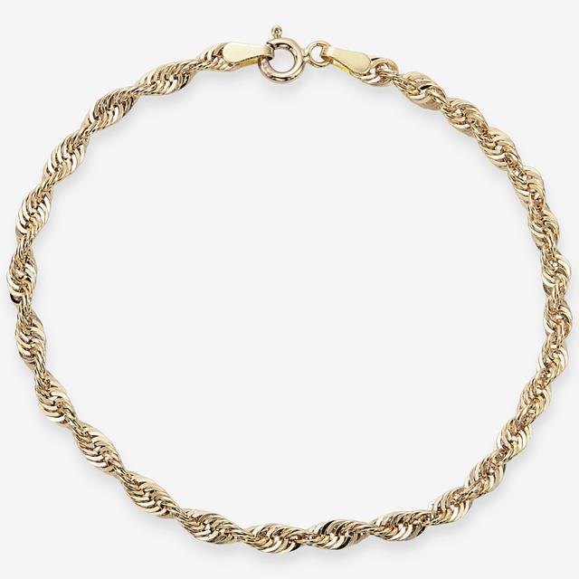 Stefano Oro 14K Yellow Gold Mediterranea Rope Chain Bracelet | Size: 8" | by TSC