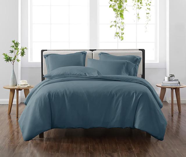 Cannon Home Duvet Cover Set | Style: Navy | Size: TWIN/TWIN XL | by TSC