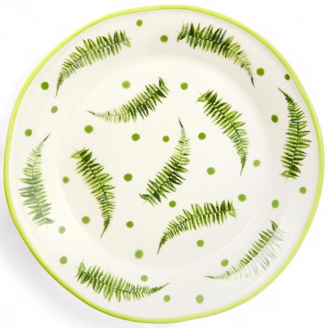 MacKenzie Childs Mackenzie-Childs Salad Plate | Style: Fern Forest | by TSC