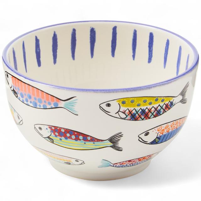 MacKenzie Childs Mackenzie-Childs Bowl (16 oz capacity) | Style: Go Fish | by TSC
