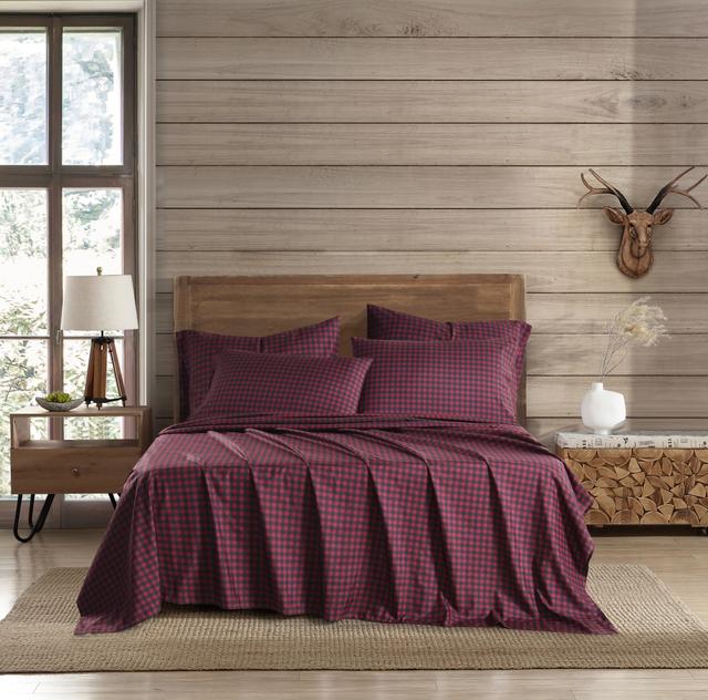 Coleman Sheet Set (6-pieces) | Style: Buffalo Check | Size: KING | by TSC