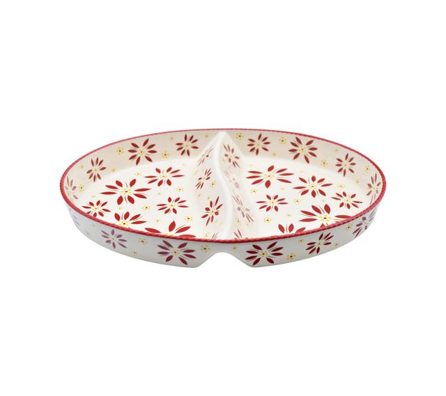 temp-tations Divided Serving Platter | Style: Oldworldred | by TSC