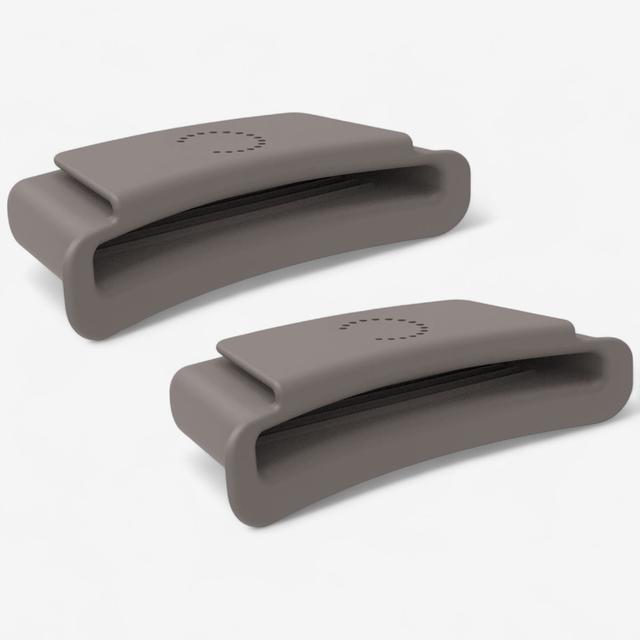Curtis Stone Silicone Handle Covers | Style: Grey | by TSC