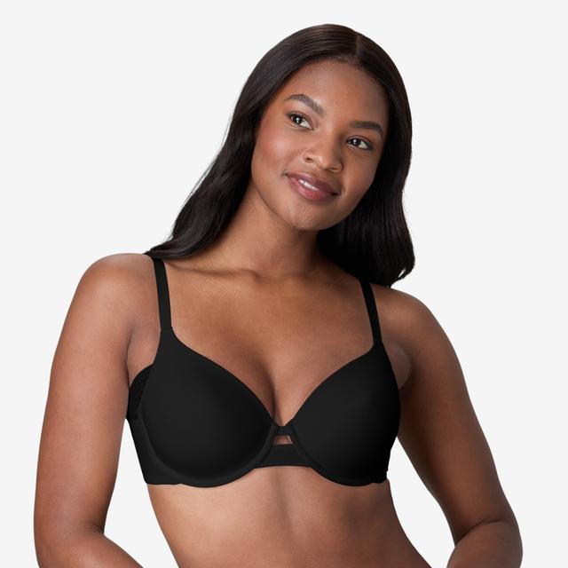 Wonderbra Smoothing and Cooling Lace Underwire Bra | Style: Black | Size: 38C | by TSC