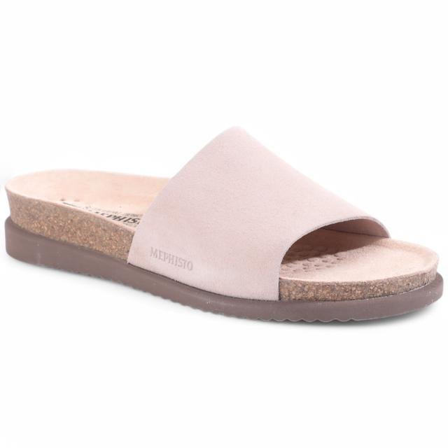 Mephisto Hanik Slide | Style: Sand | Size: 39 | by TSC