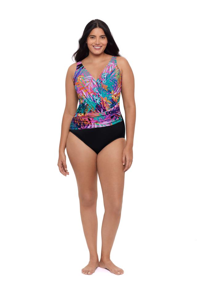 Trimshaper Addison One Piece Bathing Suit | Size: 12 | by TSC