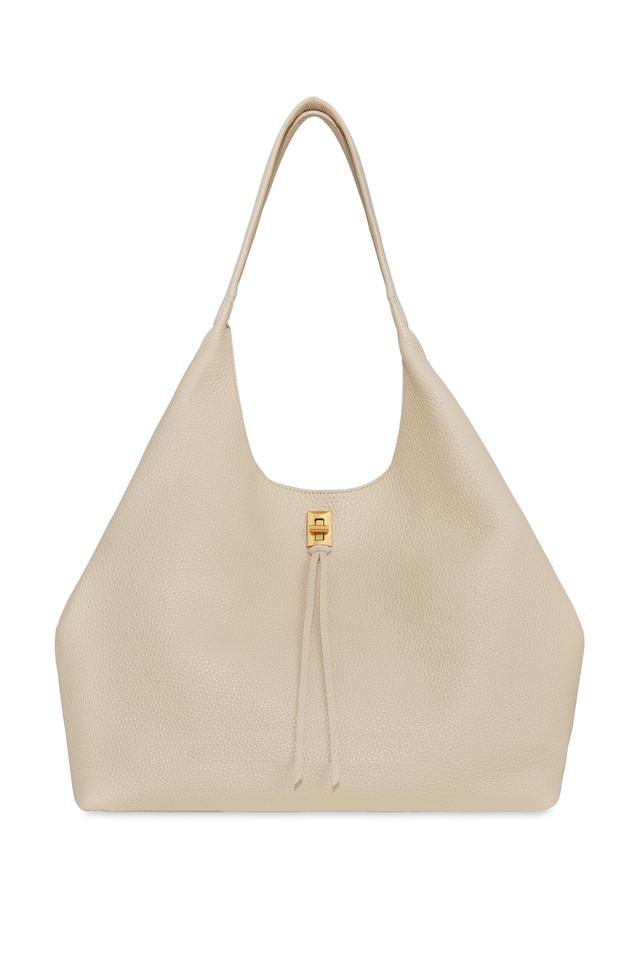 Rebecca Minkoff Darren Signature Carryall Satchel | Style: Stone | by TSC