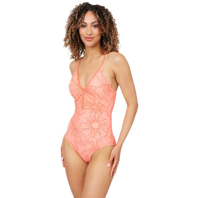 claudia ev Flatten It Gathered One Piece swimsuit | Style: Rio | Size: Small | by TSC