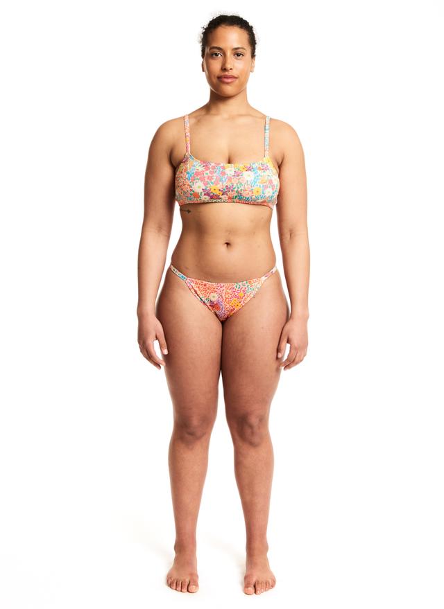 Beth Richards Linx Bottom Swimwear | Style: Pink Floral | Size: XS | by TSC