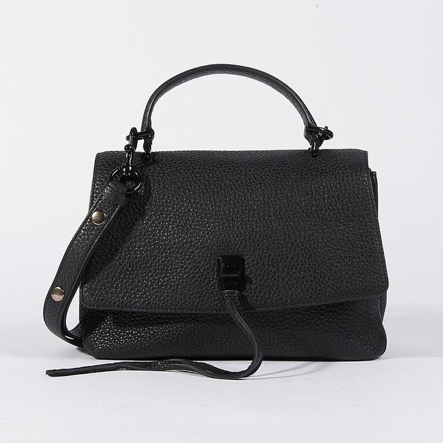 Rebecca Minkoff Darren Top Handle Messenger | Style: Black | by TSC
