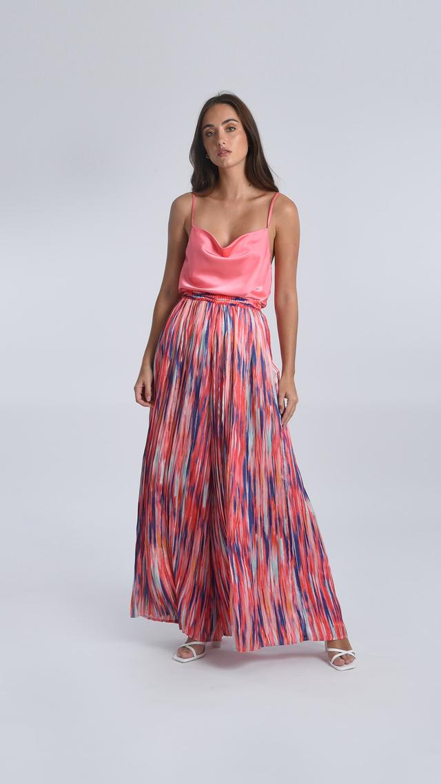 Molly Bracken Printed Wide Leg Pant | Size: Small | by TSC