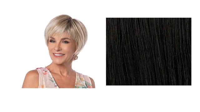 Toni Brattin Contemporary Bob Wig | Style: Black | Size: PLUS | by TSC