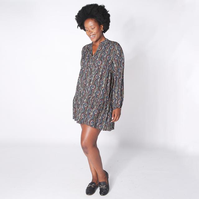 Shannon Passero Tiered Printed Dress | Size: Large | by TSC