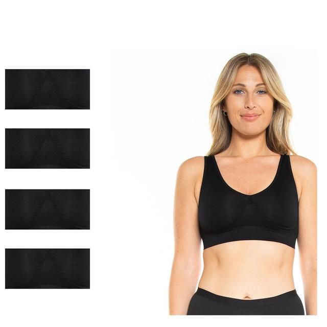 Rhonda Shear Shapewear Shear Original Ahh Bra (5-Pack) | Style: Black | Size: XS | by TSC