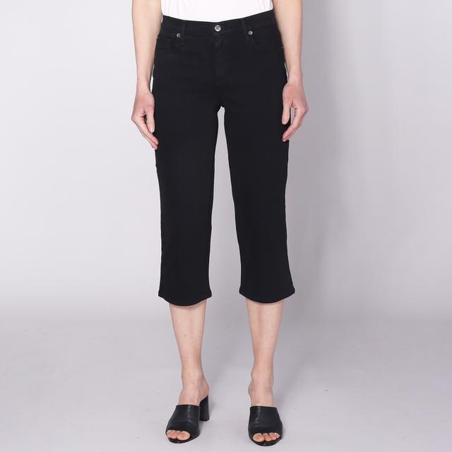 Bellina Capri Denim | Style: Black | Size: 28 | by TSC