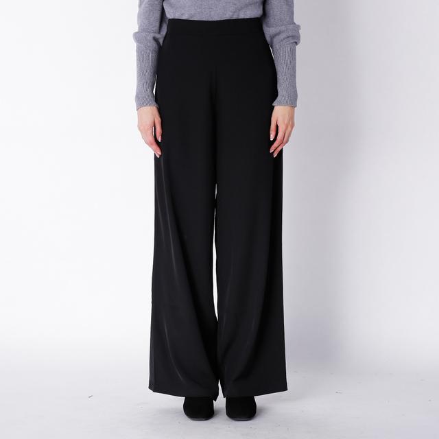 Astrid Winter Wide Leg Trouser | Style: Black | Size: XL | by TSC