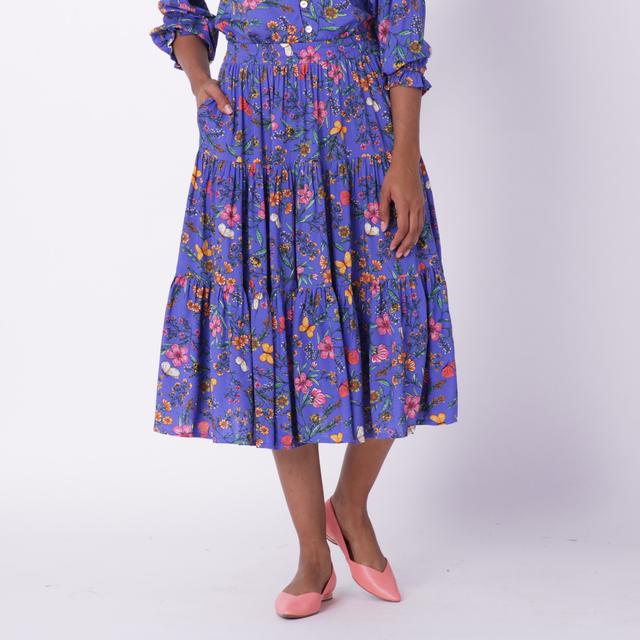 Tamga Aimee Midi Skirt | Style: Chrysalis | Size: XS | by TSC