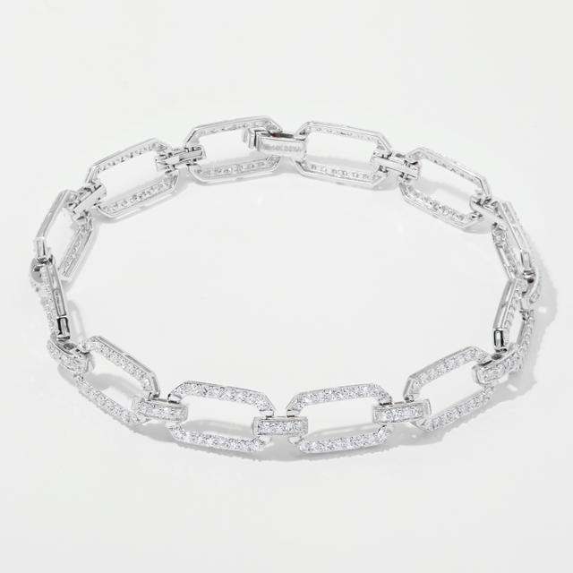 Evera Diamonds EVERA 14K Gold 2.50 ctw Diamond Bracelet | Style: White Gold | by TSC