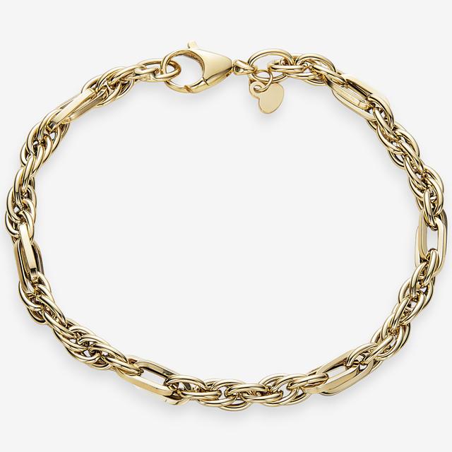 Stefano Oro 14K Yellow Gold Bottega Rope Bracelet | Size: 7.5" | by TSC