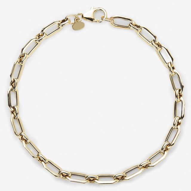 Stefano Oro 14K Yellow Gold Faceted Alternata Bracelet | Size: 8" | by TSC