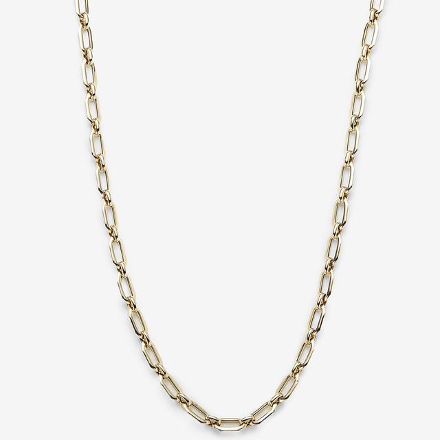 Stefano Oro 14K Yellow Gold Faceted Alternata Necklace | Size: 20" | by TSC