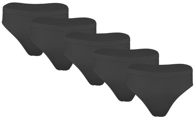 Rhonda Shear Shapewear Shear 5-Pack AHH Brief | Style: Black | Size: XS | by TSC