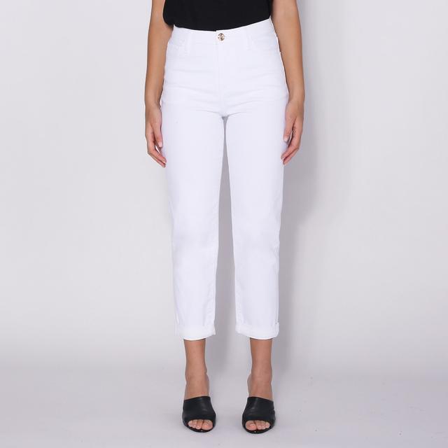 Wynnelayers Wynne Denim Weekend Boyfriend Jean | Style: White | Size: 24W | by TSC