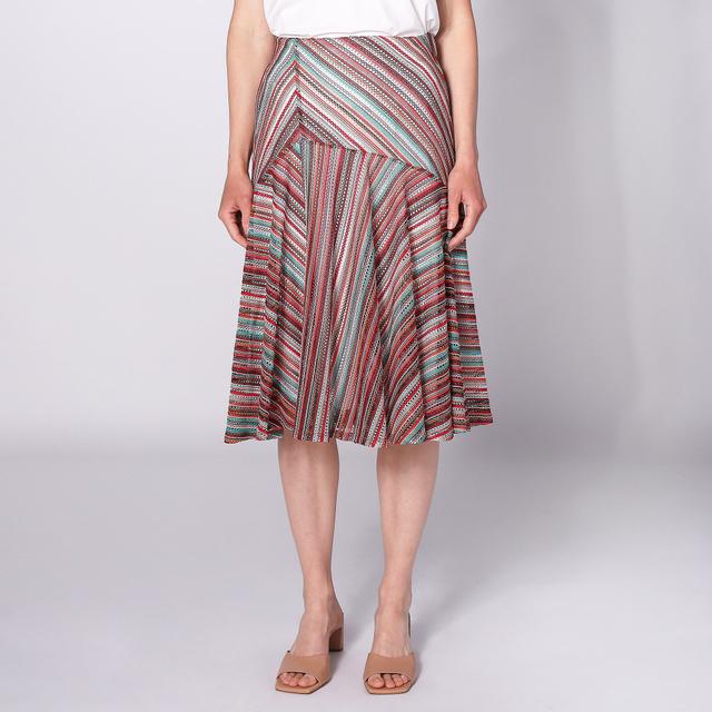 Crystal Kobe Fit & Flare Pull-On Skirt | Size: XS | by TSC