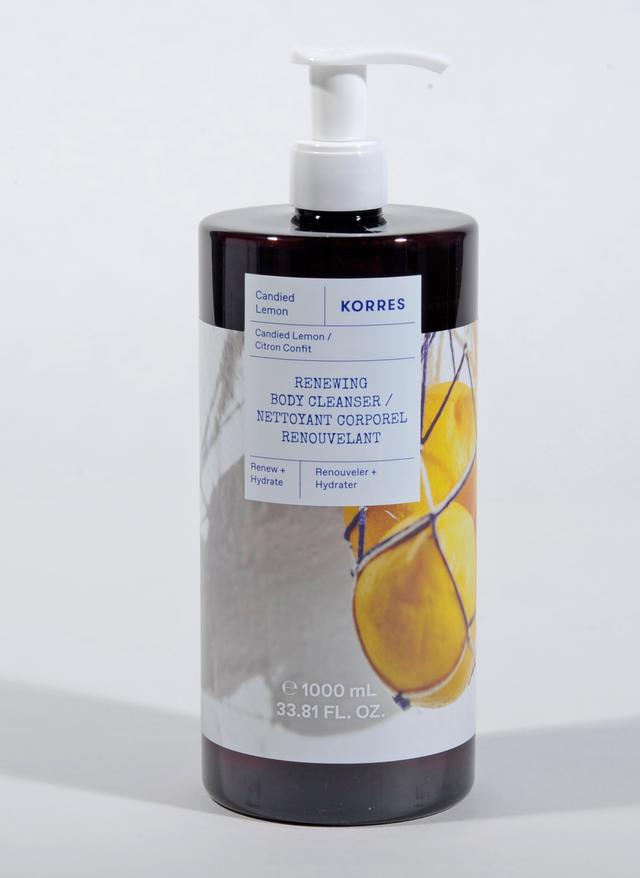 KORRES Natural Products Renewing Body Cleanser | Style: Candied Lemon | by TSC