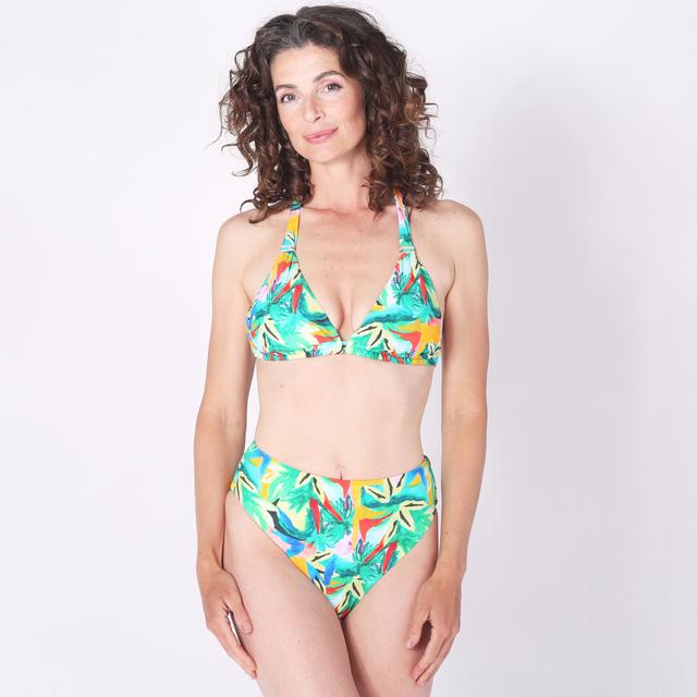 Byron Bay Grace Bikini Bottom | Style: Tropical | Size: 8 | by TSC