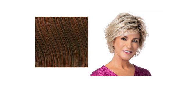 Toni Brattin Fashion Flair Wig | Style: Dark Red | Size: PLUS | by TSC