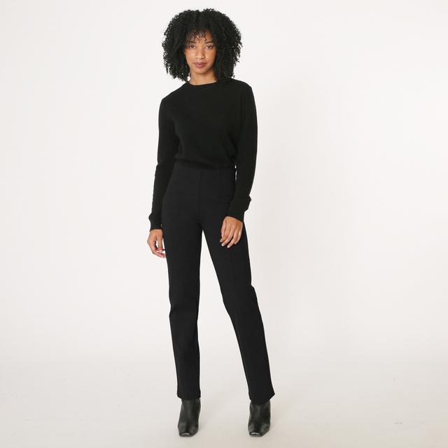 Bellina Ponte Ankle Pant | Style: Black | Size: XS PETITE | by TSC