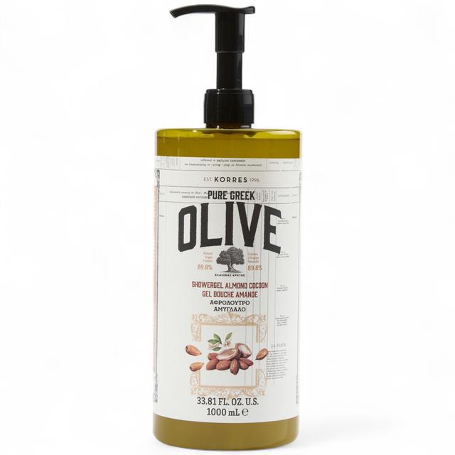 KORRES Natural Products Pure Greek Olive Shower Gel | Style: Almond Cocoon | by TSC