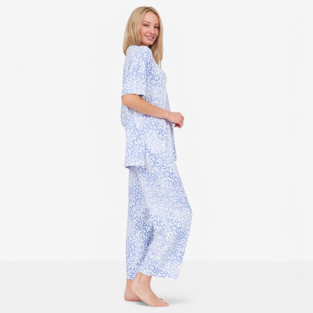 N Natori Misty Leopard PJ Set | Style: Blue | Size: XS | by TSC