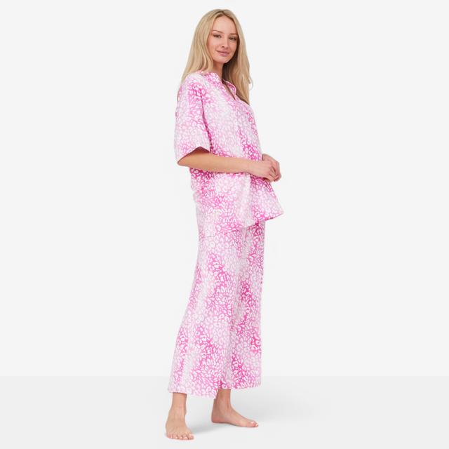 N Natori Misty Leopard PJ Set | Style: Magenta | Size: Small | by TSC
