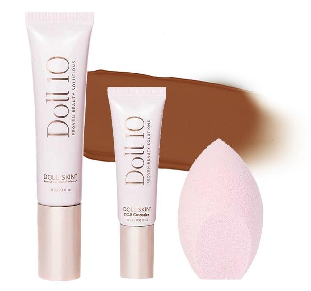 Doll 10 Skin Complete Coverage Kit | Style: Deep | by TSC